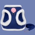 thumbnail image 2 of Cat Harness Leash Vest Style, Adjustable Neck Strap And Chest Strap - With 4 Adjustable Neck Sizes In Inches: 9.6-11.2In, 11.2-12In, 12-12.8In, 12.8-13.6In - For Kittens, Small, 2 of 4