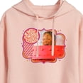 thumbnail image 3 of Willy Wonka & The Chocolate Factory - Augustus Gloop In A Tube - Juniors Cropped Pullover Hoodie, 3 of 5