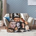 thumbnail image 4 of Blanket Hayden Christensen Soft and Comfortable Wool Fleece Throw Blankets Gift for Home Decoration Sofa Office car Camping Yoga Travel Home Decoration Cozy Plush Beach, 4 of 5