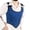 Blue, variant on Shapewear Tummy Control Women Women's Lace Up Bustier Corset Satin Backless Shaping Top Weight Loss Helper Brick Red XXL