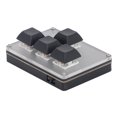 thumbnail image 3 of Mechanical Keyboard, Wireless 2.4G USB BT Mechanical Keypad Type C  for Office, 3 of 7