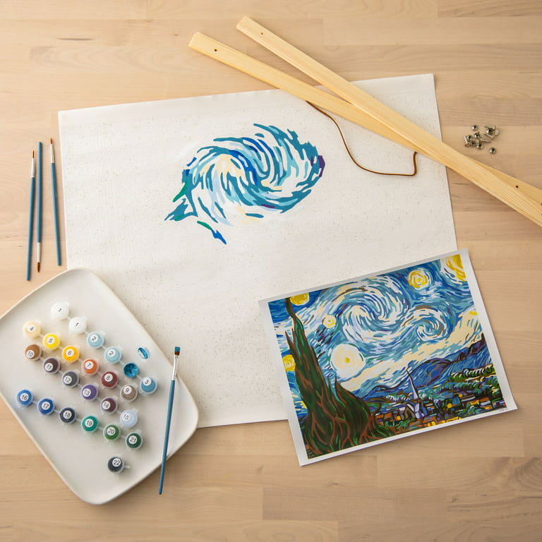 Starry Night - Paint By Numbers - Painting By Numbers