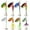 8 Pcs, variant on Fishing Lure Spinnerbait Kit with Tackle Box, 8 Pcs/10 Pcs Bass Trout Perch Salmon Hard Metal Rooster Tail Fishing Lures Kit