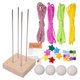 thumbnail image 2 of Kit para hacer pulseras de paracord, juego de manualidades de crochet, manualidades fáciles, manualidades lindas, tejido DIY 2, 2 of 9