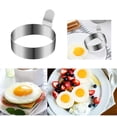 thumbnail image 4 of Toystoory Molde de huevo frito, portátil, redondo, reutilizable, lavable, cepillado, para el hogar, restaurante, cocina, pastel, molde para Type7 NO7, 4 of 6