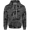 thumbnail image 3 of Ropa para hombre con estampado de letras personalizado, moderna y versátil, con capucha, sudadera deportiva de ocio para hombre, cómoda y elegante, 3 of 5