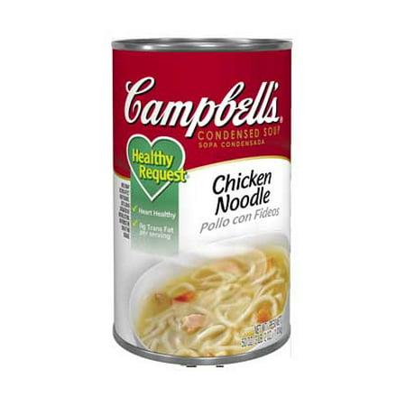 12 PACKS : Campbells Healthy Request Chicken Noodle Soup - 50 oz.