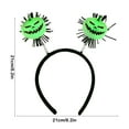 thumbnail image 3 of Honeeladyy 1 Pcs Glow in The Dark Halloween Headband - Luminous Pumpkin Hair Accessory for Ghost Festival Party Costume Decorations, 3 of 6