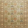 thumbnail image 1 of Ahgly Company Tapis d'Intérieur Traditionnel Brun Clair, Carré 7', 1 of 6