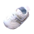 thumbnail image 1 of B91xZ Essentiels pour Bébé Chaussures Légères Décontractées Espadrilles à Sangle Réglable Classiques, Or 5.5, 1 of 5
