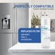 thumbnail image 5 of Filtro de agua BHTCD PFH001 para refrigerador Whirlpool, certificado NSF, 5 of 9