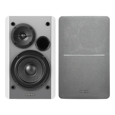 Edifier - R1280DB Powered Bluetooth Bookshelf Speakers, Computer Speakers - 42W RMS Optical Input - Wireless Studio Monitors - White