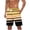 ZA-Yellow swim trunk, variant on Men's Hawaiian Swim Trunks with Pockets Father's Day Gift Big and Tall Quick Dry Beach Shorts for Dad