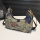 thumbnail image 3 of Bolsa de compras de moda para mujer, para axilas de oso Kawaii para regalo (tela azul Blet) JShteea Para Estrenar, 3 of 8