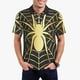 thumbnail image 1 of Balery Gold Spider On The Web Camisa Polo de Hombre con Estampado, de Manga Corta y Tejido Medio, Camisa Tipo Golf Polo-X-Large, 1 of 6
