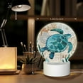 thumbnail image 6 of Balery Watercolor Sea Turtle Pattern Acrylic Night Light Gift with 3 Color ModesTouch-Sensitive LED Lamp Perfect Gift for Mother's Day, Birthday, or Christmas, 6 of 9