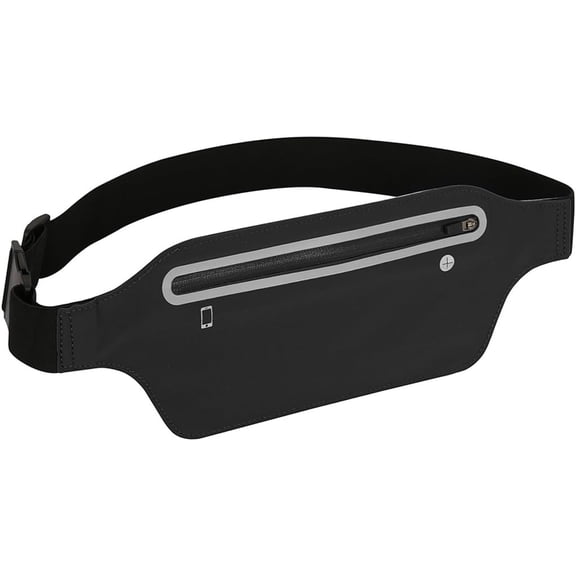 Waist bag for women, waterproof waist bag for men, adjustable running belt waist bag slim expandable pocket waist belt, running stand cell phone stretch waist bag