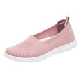 thumbnail image 2 of Mostsola Flats for Women Lightweight Walking Shoes Knit Mesh Slip on Shoes Casual Penny Loafers, 2 of 4
