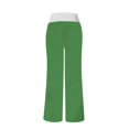 thumbnail image 4 of Green Women's Casual Pants, Women'S Comfy Casual Pajama Pants Floral Print Drawstring Palazzo Pants Wide Leg,Women's Casual Pants L, 4 of 8