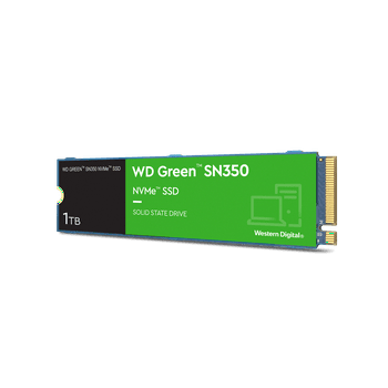 WD Green SN350 1TB NVMe M.2 PCIe Gen3x4 Internal SSD