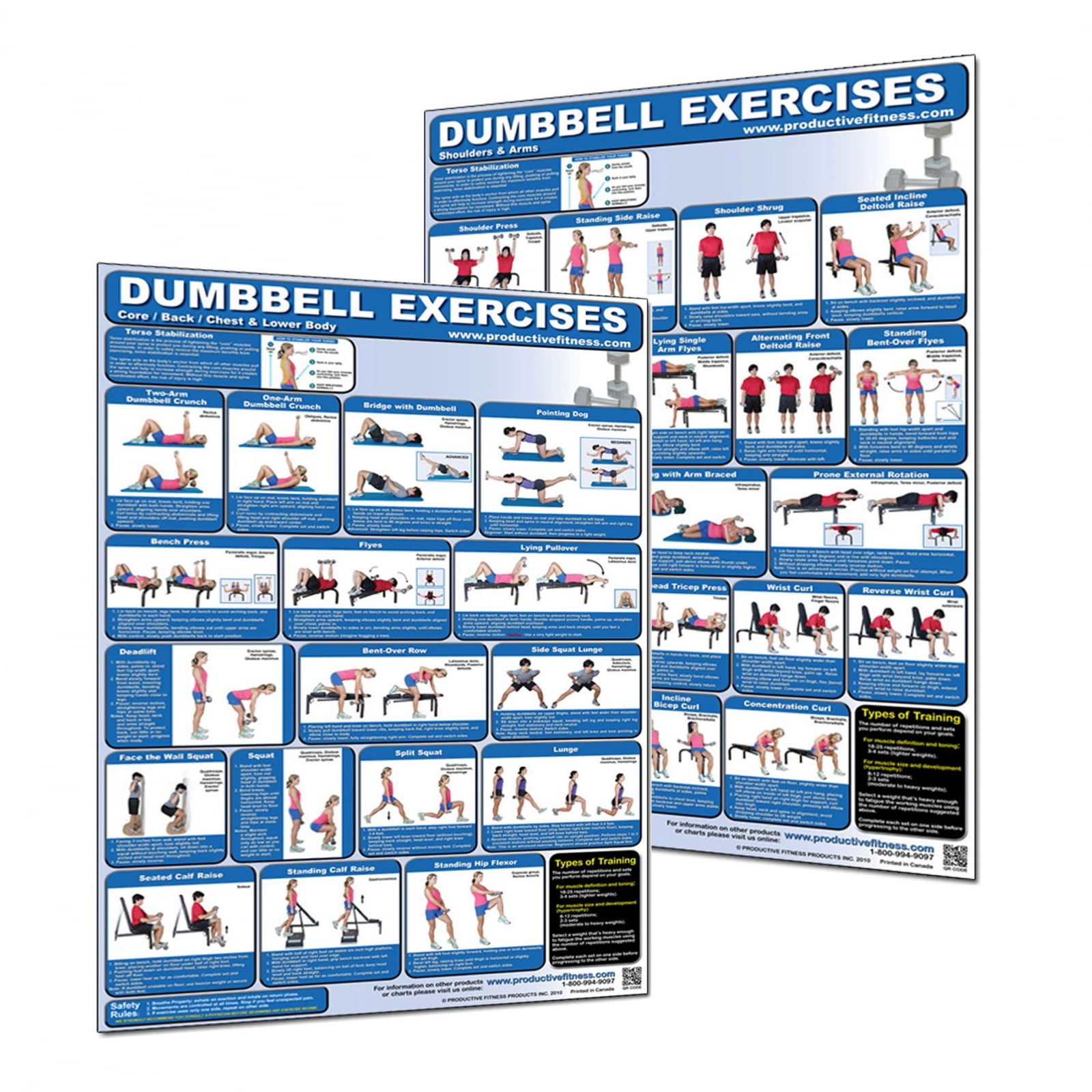 Powerblock Dumbbell Workout Poster Pack EOUA Blog