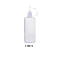 thumbnail image 3 of Bewildely 5 unids/lote, caja de almacenamiento de botellas de plástico práctica de presión precisa, buen sellado, jarrones de gran capacidad, papel DIY Juguetes de construcción Blanco 100ml Bewildely FN010725-15, 3 of 6