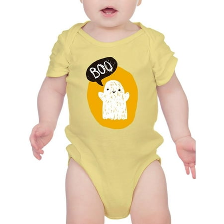 

Boo! Funny Doodle Ghost Bodysuit Infant -Image by Shutterstock 18 Months