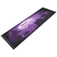 thumbnail image 5 of WOBOGO Purple Full Moon Bedside long rug delicate and soft modern indoor area decor non slip carpet for bed room corridor entrance balcony, 5 of 8