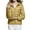 Gold, variant on Jinhomg Womens Packable Puffer Coat Lightweight Cozy Full-Zip Hooded Jacket Fall Winter Warm Long Sleeve Down Coats with Pockets 90% off Clearance Sale Gold S