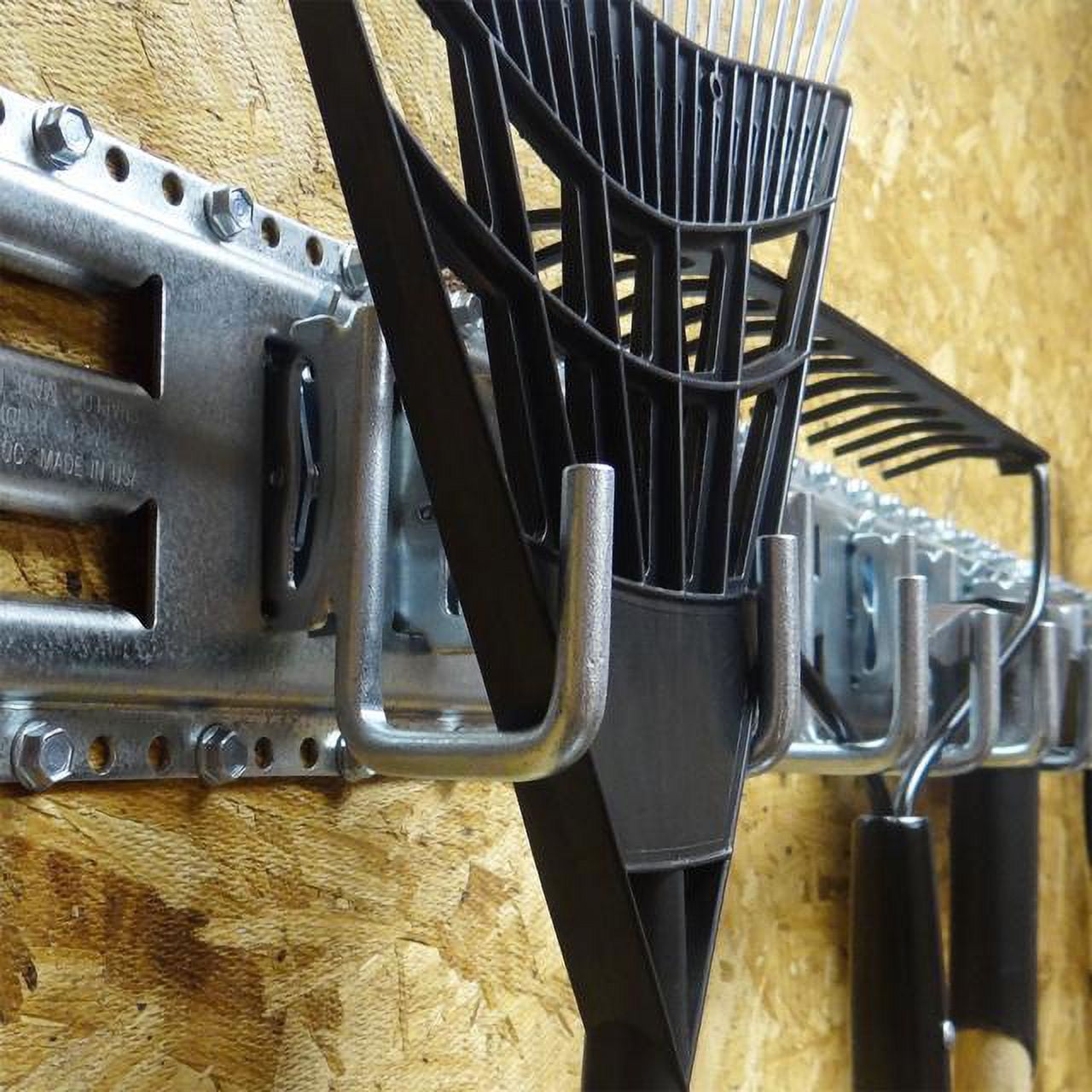 SNAP-LOC E-Track Multi-Purpose J-Hook 10 Inch Hanger 2-Pack, Logistic Tie-Down for Pickups, Trucks, Trailers