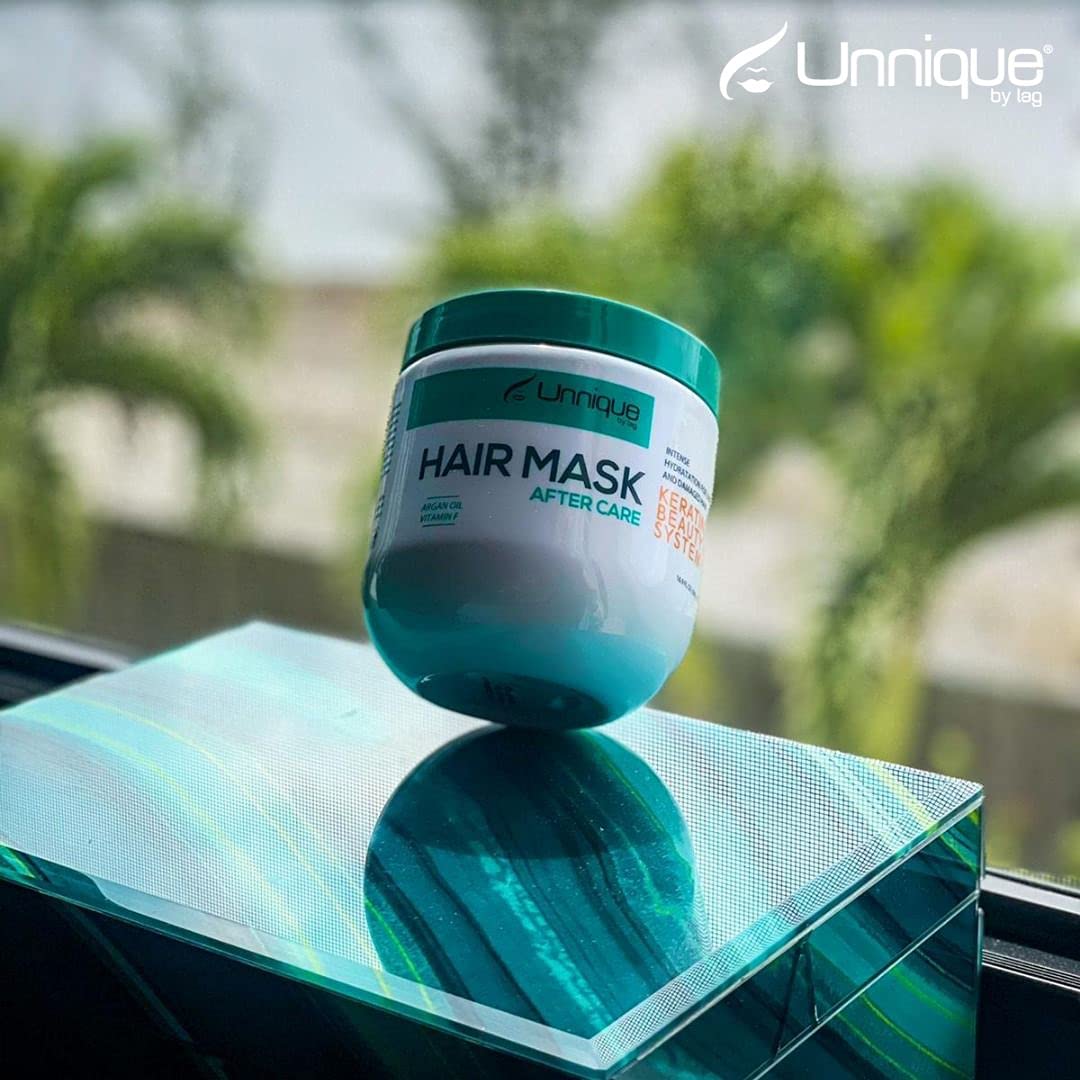 Unnique KBS Hair Mask 16.9 oz/ Deep Hydrating Hair Treatment/Repairs Hair/ Deeply Restores Damage/Nourishes/ Rich in Proteins, Vitamins, and Argan Oil/ Deep Conditions/ Made for all types of hair