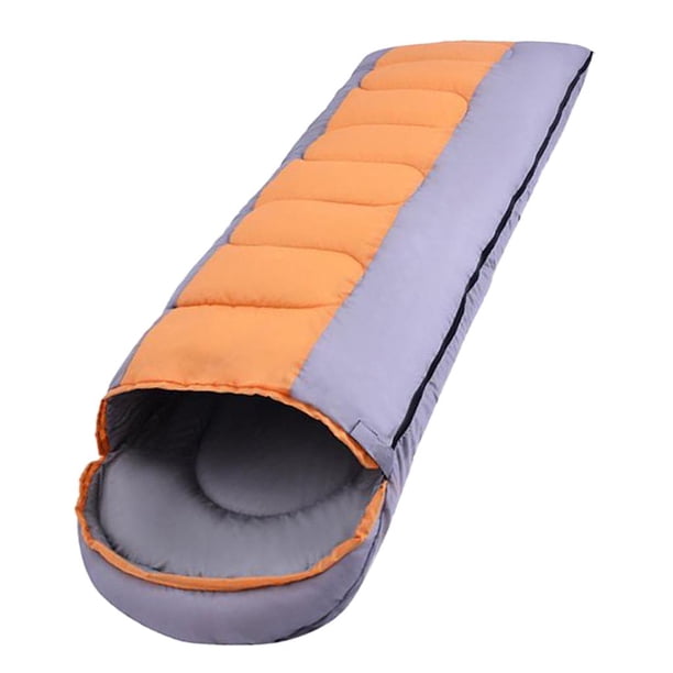 Saco de dormir para acampar aire libre ligero portátil impermeable naranja Zulema Saco de dormir para adultos