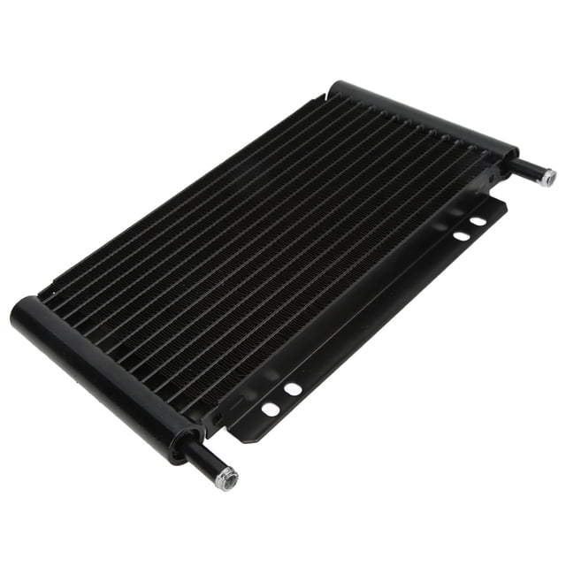 Enfriador de aceite de aluminio negro de 15 filas enfriador de aceite de transmisión de baja presión para camionetas remolques de viaje ANGGREK Otros