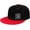 Red, variant on I'm All in Poker Flat Bill Hats Contrast Hip Hop Baseball Cap Unisex Snapback Rock Caps