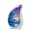 Dolphin-4, variant on VALERASH Dolphin Cremation Urn for Human Ashes Adult Male - Blue Memorial Urns for Adult Male Moon Urns for Human Ashes- 10 Inch