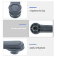 thumbnail image 5 of KAKOWELY car window handle 2pcs Window Cranks Universal Car Window Crank Handle Replacement Easy Installation Vehicle Window Handle for Enhance Driving Comfort, 5 of 5