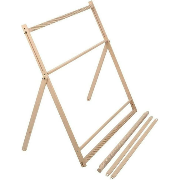 Weaving Loom,Adjustable DIY BHDD Hand Weaving Machine Hand Knitting Loom Tapestry Hand-Knitted Machine DIY Woven Set with Stand