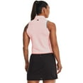 thumbnail image 2 of Under Armour 2022 Womens Zinger Point Slvls Polo White S, 2 of 5