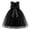 Black, variant on Arshiner Flower Girl Dress V-Back Bowknot Formal Pageant Ball Gown Wedding Party Long Tulle Dresses