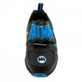 thumbnail image 3 of Batman Text Logo Slip-on Laceless Kid's Sneakers-Size 8, 3 of 5