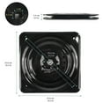 thumbnail image 2 of 10.2" Black Flat Swivel Replacement Part - Restore Bar Furniture, Stools, Boat Seats - Heavy Duty - Easy Installation - 3 Unit, 2 of 5