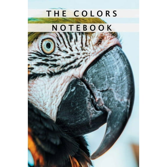 The Colors Notebook : Notebook With Matte Cover 6x9 With 120 Completely White Pages For Drawing, Coloring And Taking Notes (Paperback)