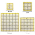 thumbnail image 2 of 5 Pack Acrylic Quilting Ruler, Square Acrylic Quilter Ruler Fabric Cutting Ruler Clear Mark Acrylic Ruler, 2 of 6