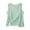 Mint Green, variant on Fmbrln Womens Linen Tank Tops Summer Sleeveless Crew Neck Tops Loose Fit Fashion Side Slit Casual Lightweight Blouses