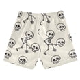 thumbnail image 2 of ALAZA Boys Swim Trunks Cute Skeleton Beach Board Shorts Drawstring Swimsuit 5T, 2 of 6