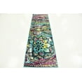thumbnail image 2 of Unique Loom Paisley Metro Contemporary Area Rug or Runner, 2 of 7