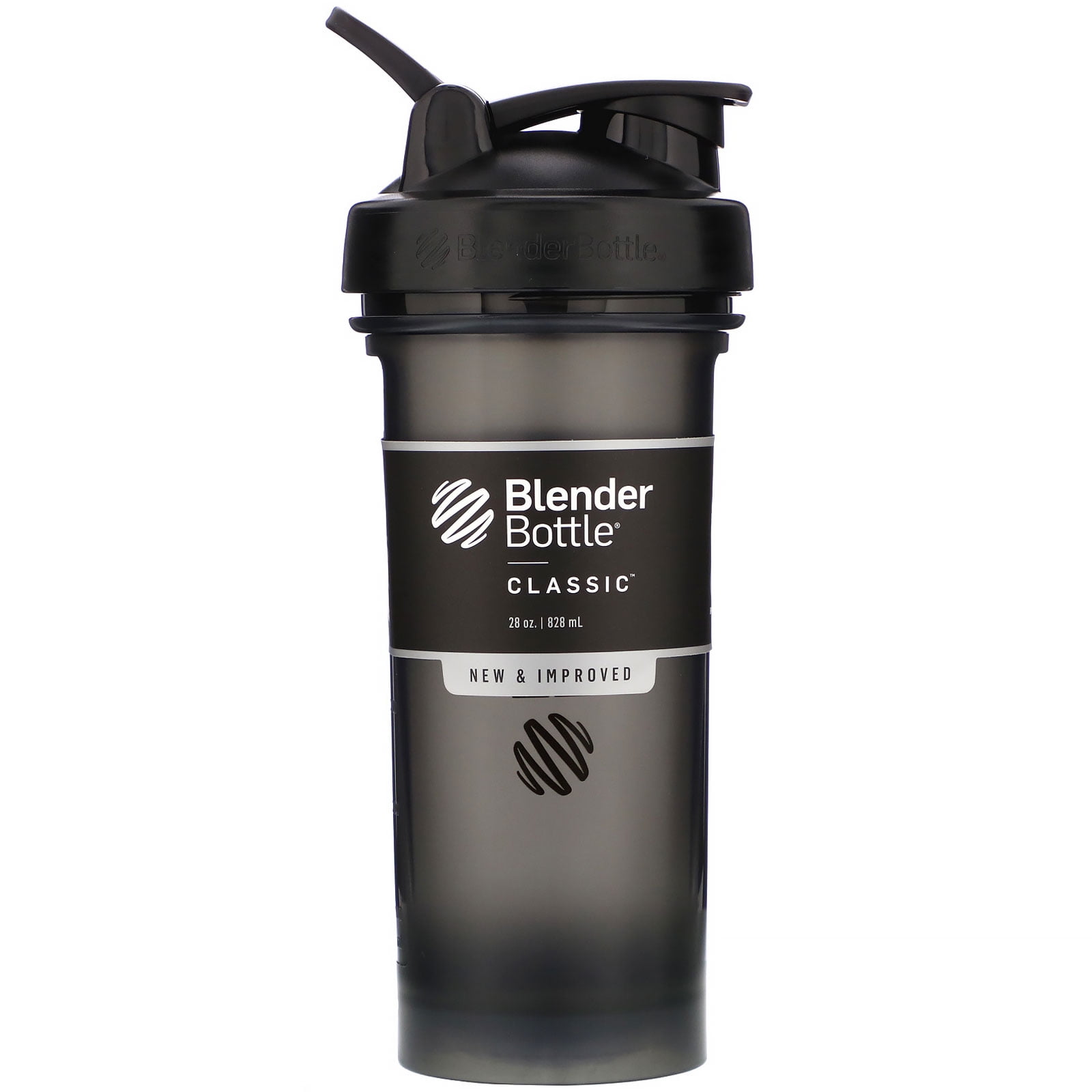Blender Bottle Classic With Loop Black 28 oz 828 ml