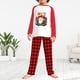 thumbnail image 2 of Traje familiar con pantalones largos cuello redondo diseño de Papá Noel ajuste holgado traje diario informal FLhrweasw Nuevo, 2 of 6