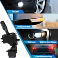 thumbnail image 4 of Unique Bargains Turn Signal Switch Windshield Wiper Combination Switch for Jeep Wrangler 5016709AD ABS Black, 4 of 8