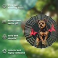 thumbnail image 5 of Metal Hanging Wind Spinner with Bat - like Dog Design - Unique Circular Pattern for Yard and Garden Decor Eye - Catching Wind Chime, 5 of 6